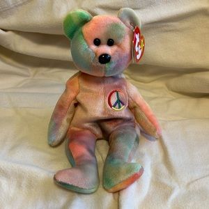 Beanie Babies Peace Bear